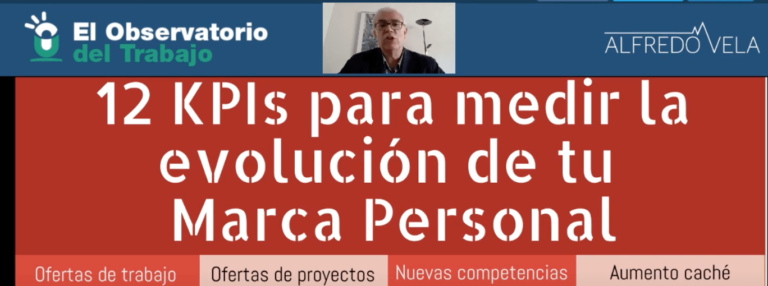 12 KPIs para medir la evolución de tu marca personal (vídeo) #personalbranding #marcapersonal