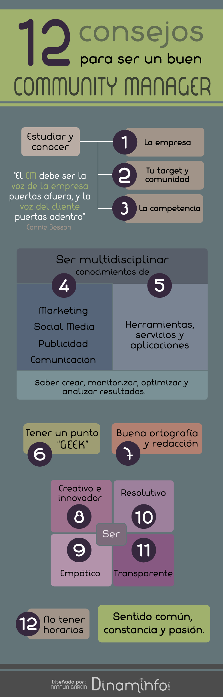 Infografia - 12 consejos para ser...