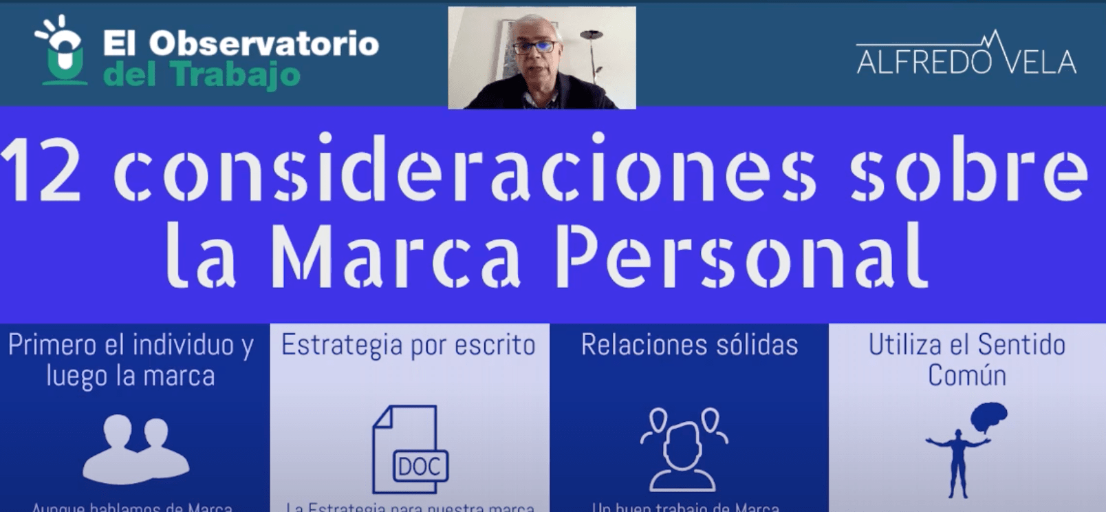 12 consideraciones sobre la Marca Personal (vídeo) #marcapersonal #personalbranding