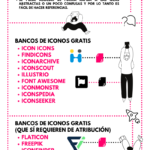 18 bancos de iconos para descargar gratis #infografia #infographic #design