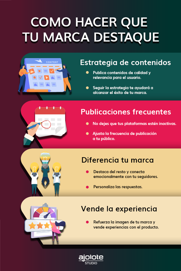 Infografia - Cómo hacer que tu marca destaque