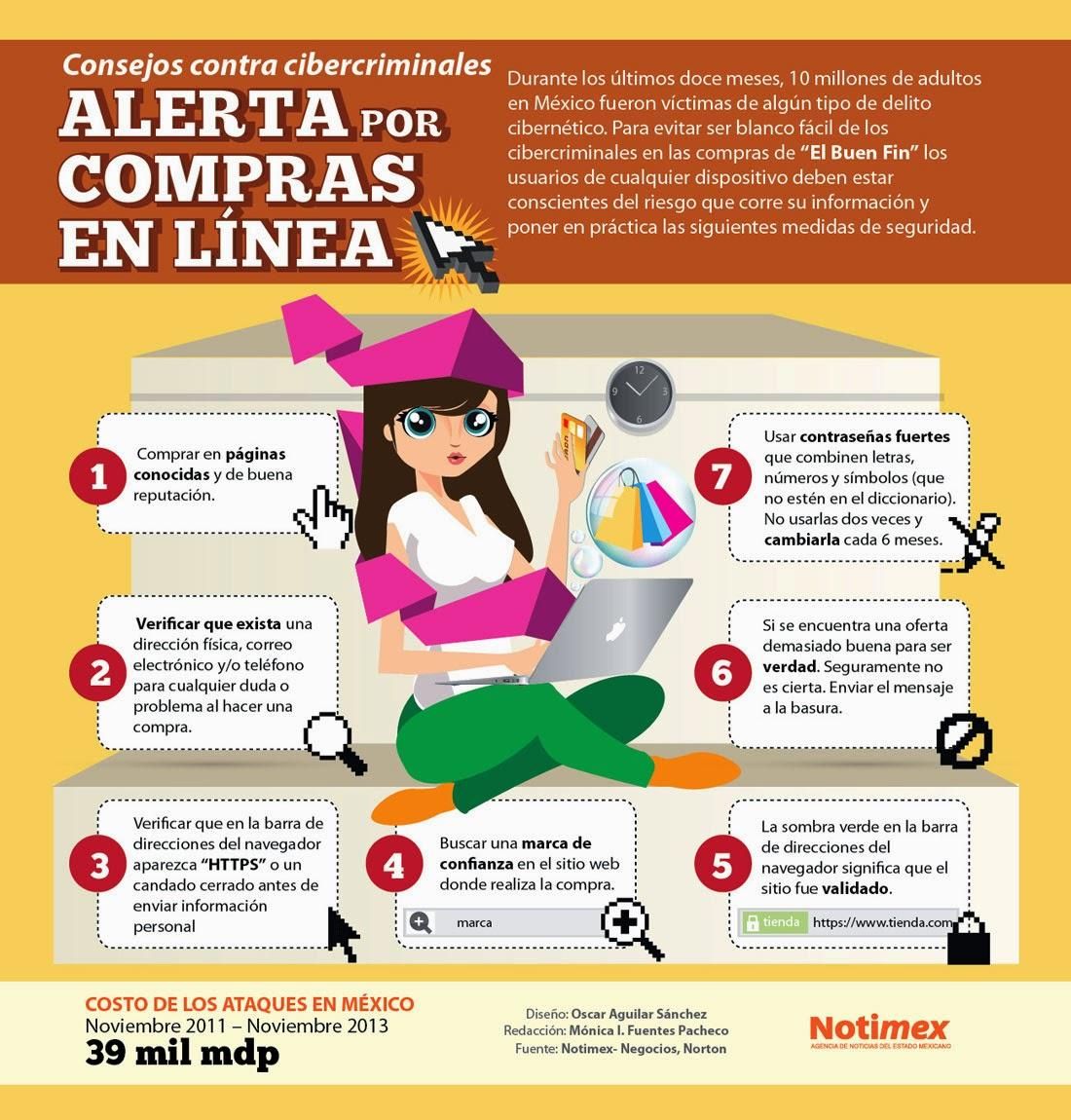 Infografia - Consejos para comprar en Internet  #Infografía #Marketing #Internet - Paperblog