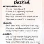 Infografia - ✅ Free 38-Item SEO Checklist for Bloggers in 2021: On Page and Off Page SEO Checklist