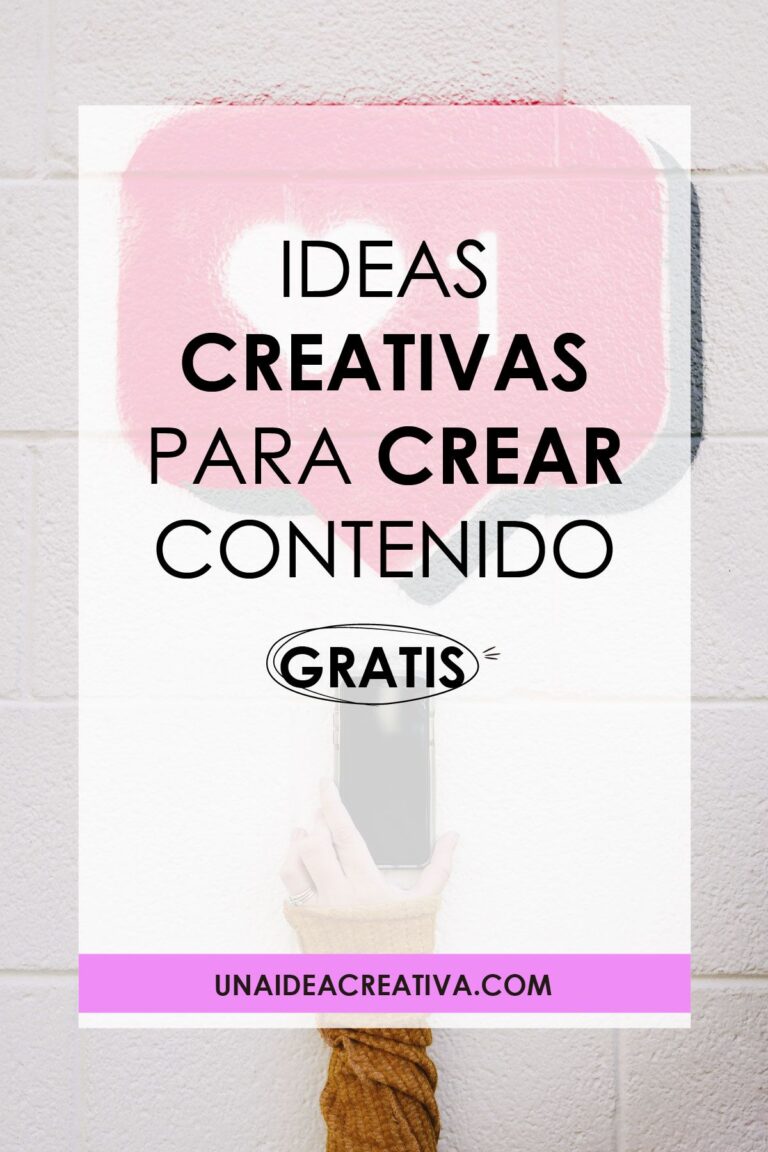 Infografia - IDEAS CREATIVAS PARA CREAR CONTENIDO