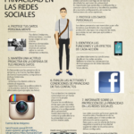 Infografia - Infografía: Protege tu privacidad en las redes sociales - Mª Amaya