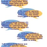 Infografia - Networking: 9 recomendaciones #infografia #infographic #marketing - TICs y Formación