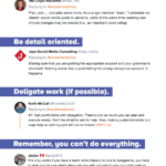 Infografia - Real Advice from One Social Media Manager to Another [Infographic]