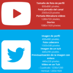 Infografia - Tamaño de las imágenes en redes sociales en 2021