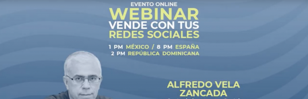 Vender con las Redes Sociales (webinar) #marketing #socialmedia