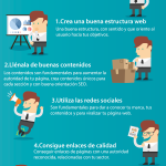 5 ideas mejorar pagina web - infografia